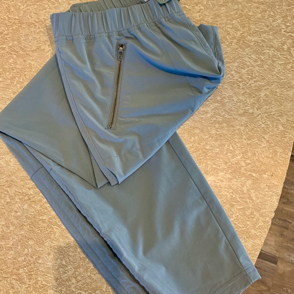 Athleta Aspire Ruched Pants Gray Size 8